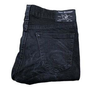 TRUE religion jeans size 38 ROCCO relaxed skinny black